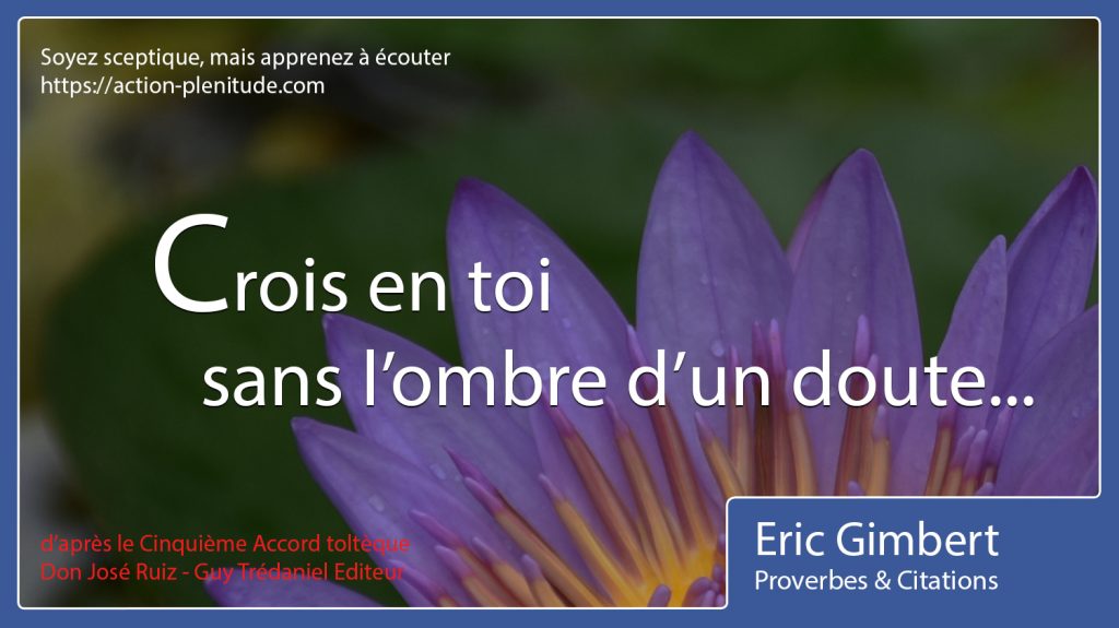 Citations Eric Action Plenitude