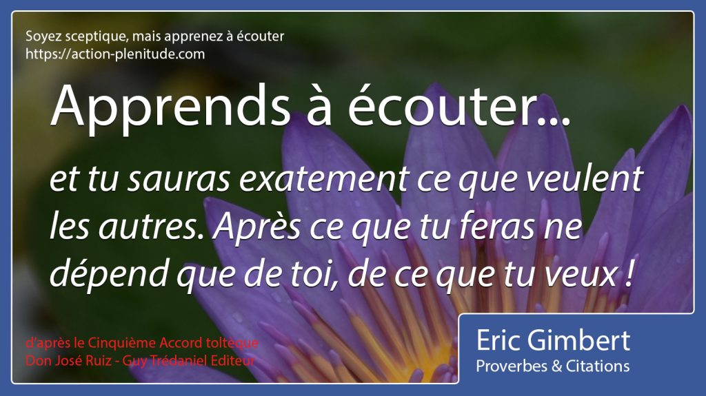 Citations Eric Action Plenitude